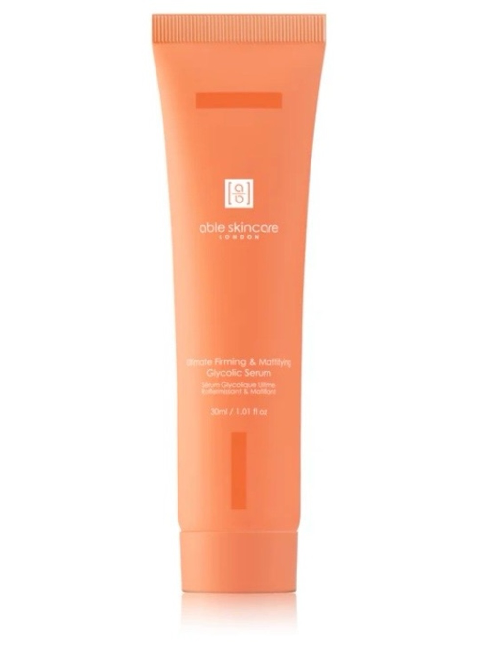 Able Orange Skincare Serum Tube